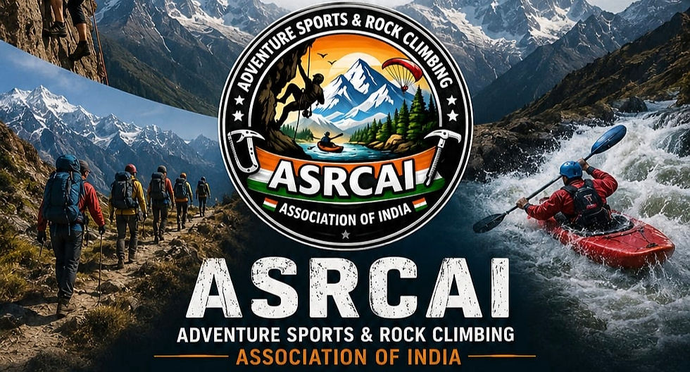 भारत में एडवेंचर स्पोर्ट्स को नई दिशा देगा ASRCAI

Adventure Sports & Rock Climbing Association of India का हुआ आधिकारिक शुभारंभ