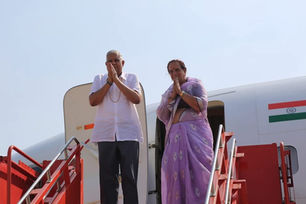 उपराष्‍ट्रपति जगदीप धनखड़ दिल्‍ली के लिये प्रस्‍थान किये