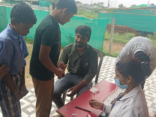 सेंट एंजिल स्कूल में हेल्थ चेकअप कॅम्प आयोजित