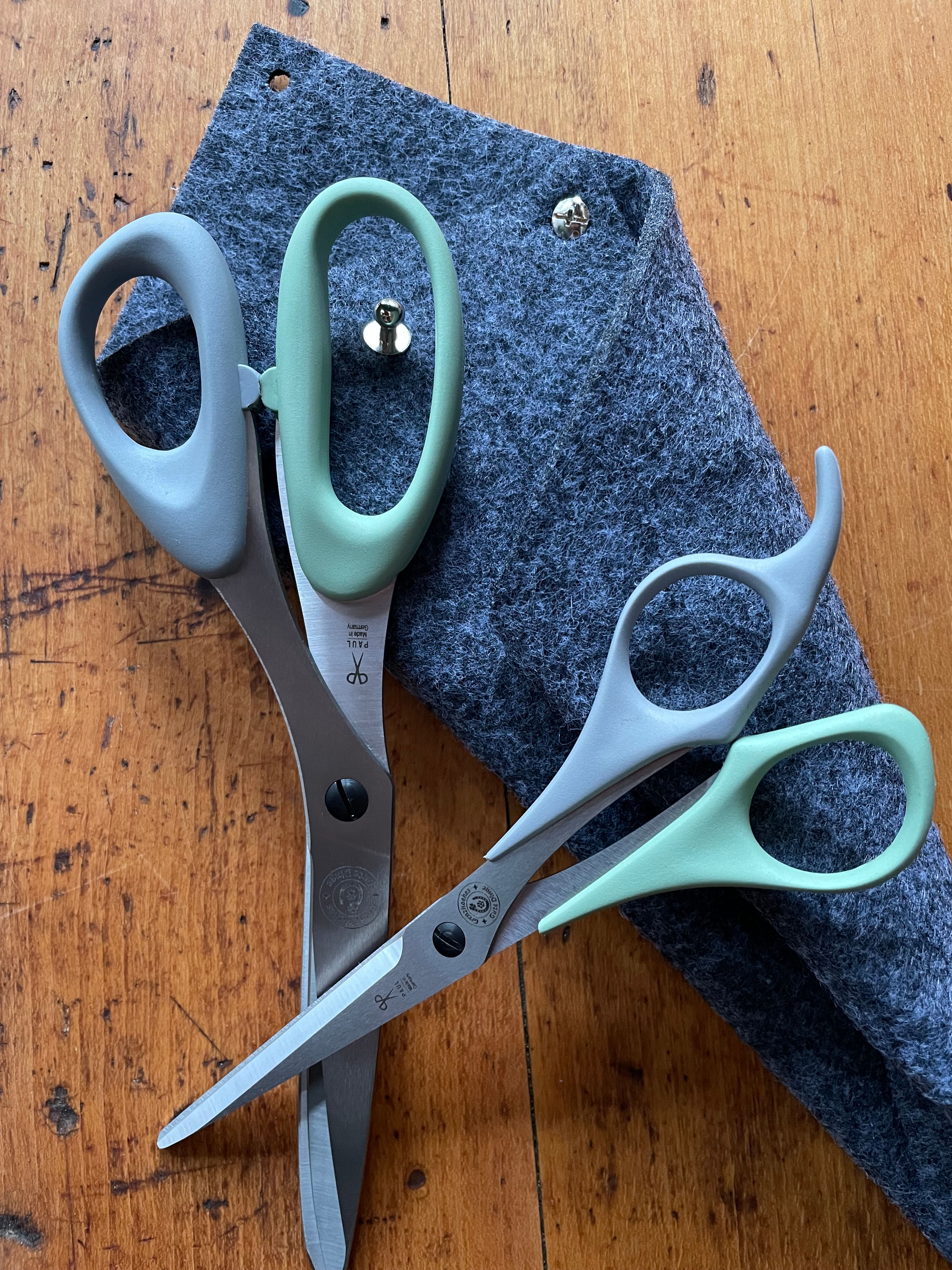 Pferdescheren Set in Filztasche