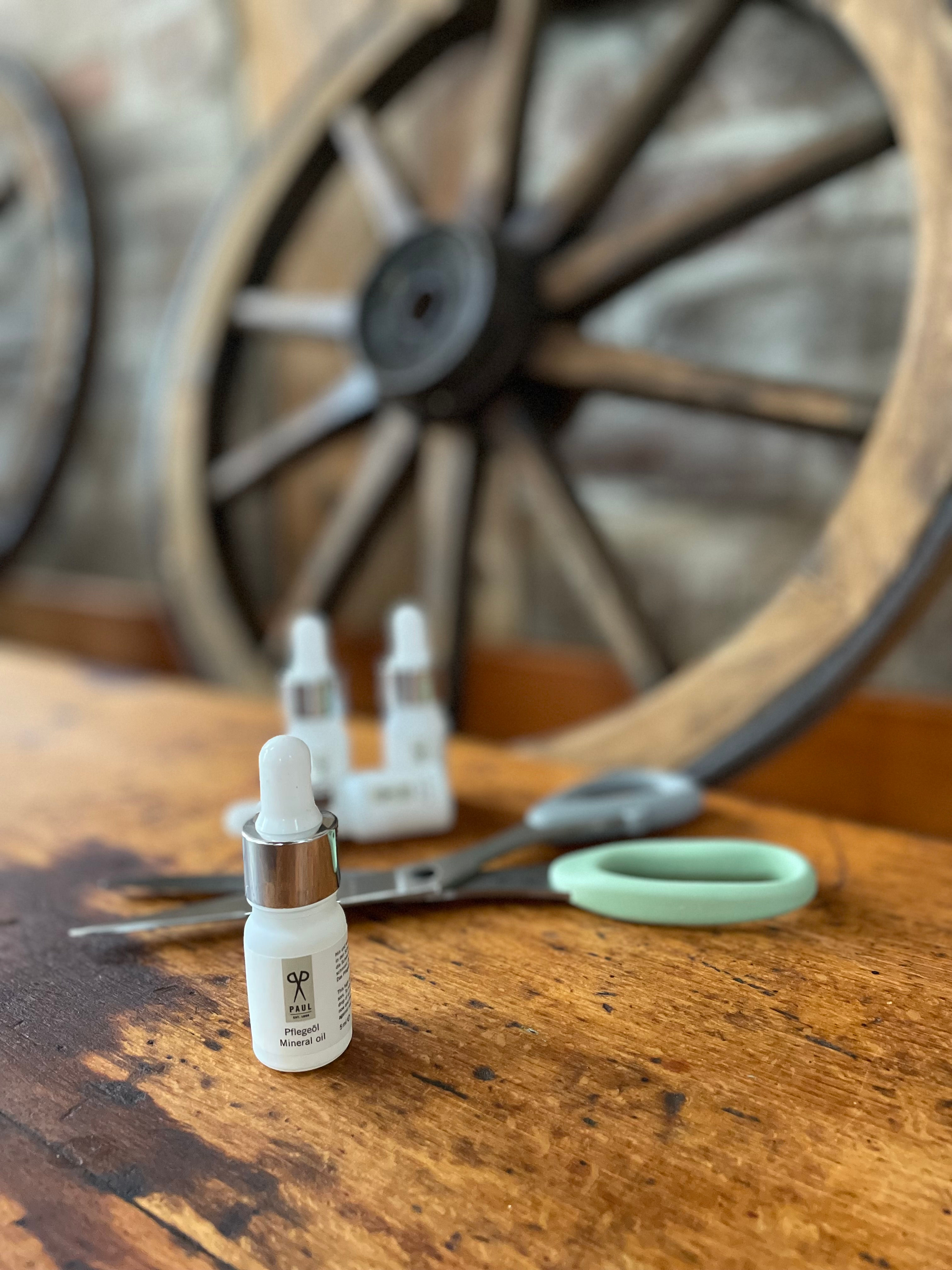Pflegeöl für Scheren