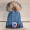 Miniature : Bonnet à pompon molletonné