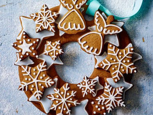 Gingerbread wreath