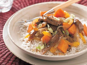 Beef and Sweet Potato Stir-Fry