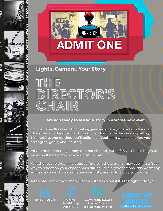 The Director's Chair Poster (8.5x11).png