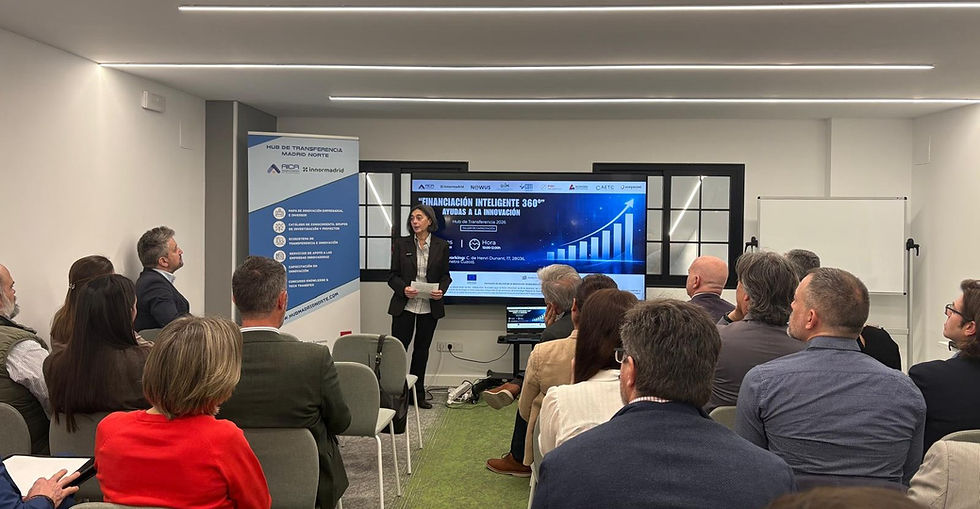 Celebramos el primer Taller de capacitación del Hub de Transferencia 2026 - Financiación Inteligente 360º: Ayudas a la Innovación