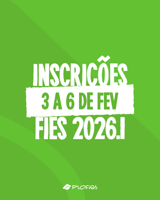 Publicado edital do Fies para o 1º semestre de 2026