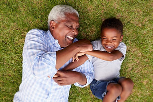 Grandfather And Grandson