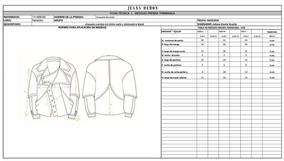 Miniatura: Chaqueta Goretzca