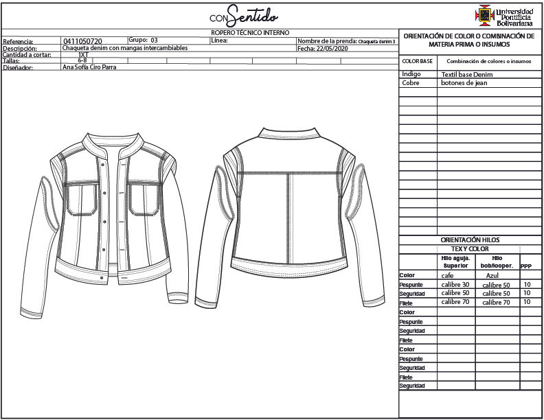 Miniatura: Chaqueta Manga Intercambiable
