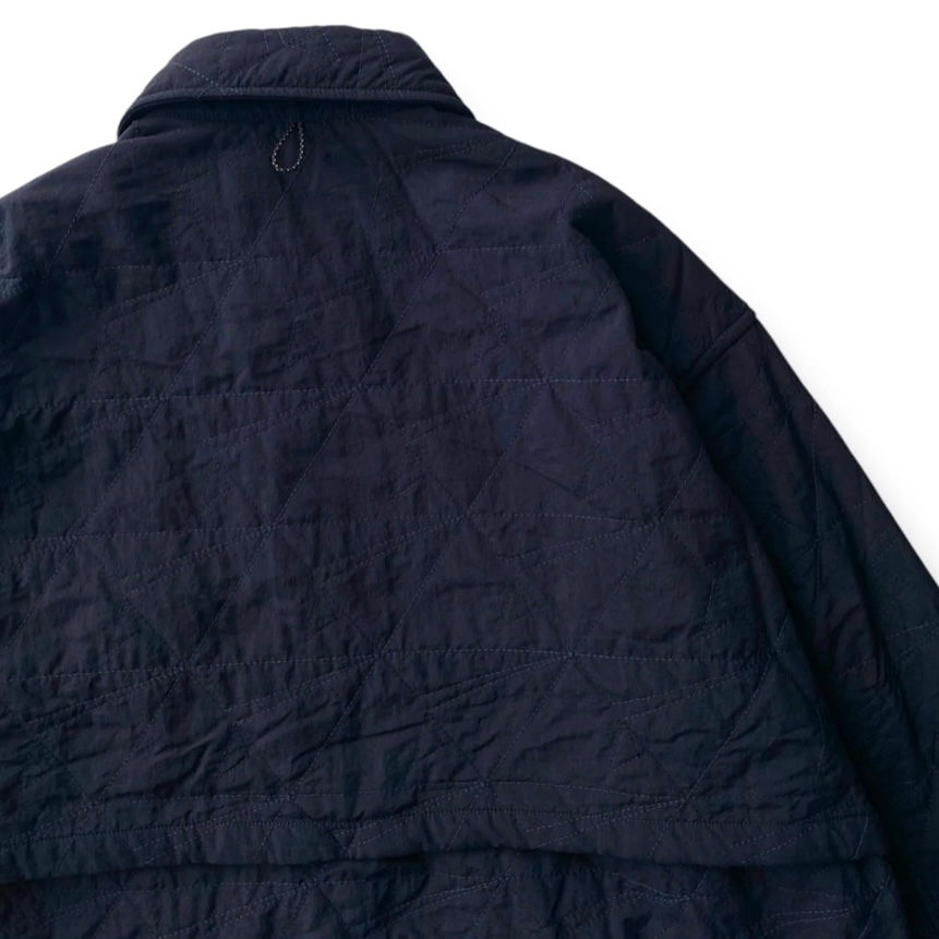 サムネイル： P-QUILT SHIRT　NAVY(L)