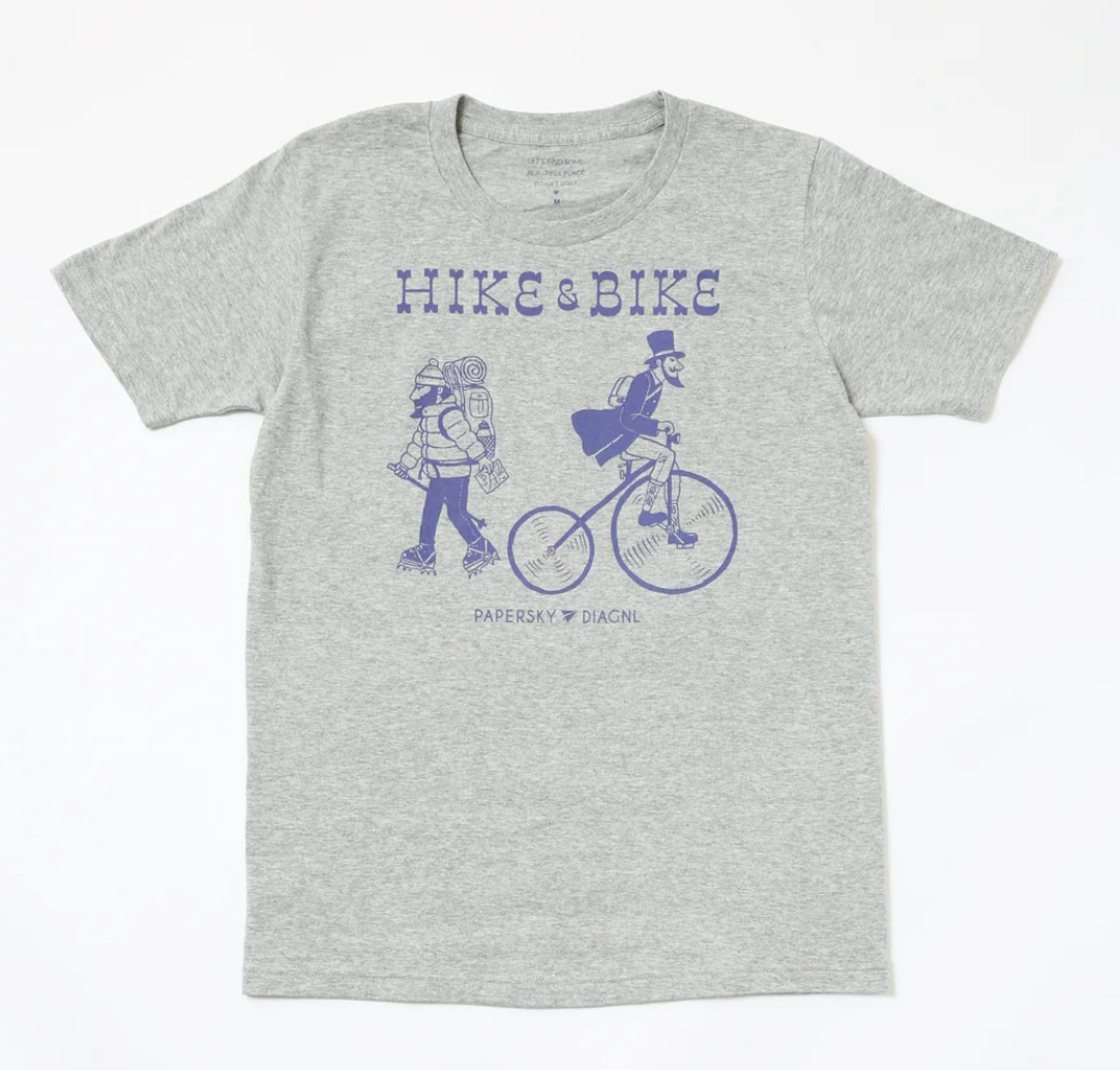 HIKE & BIKE T 　GRAY(M)