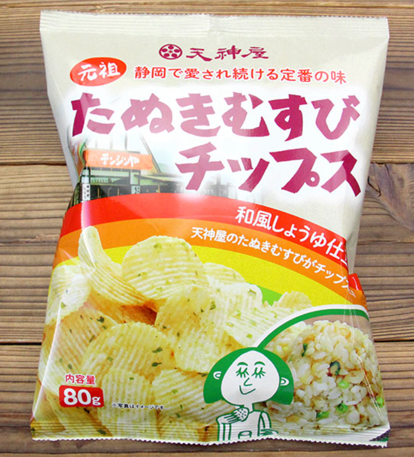 たぬきむすびチップス