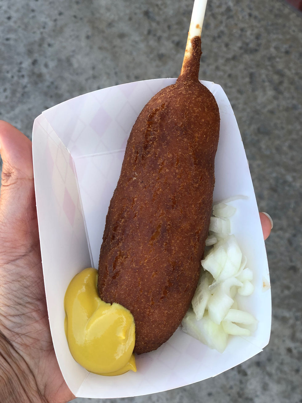 Corn Dogs at Newport Beach Pier