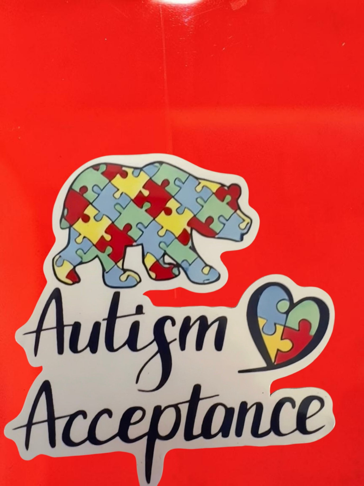 Autism Acceptance Puzzle Magnet
