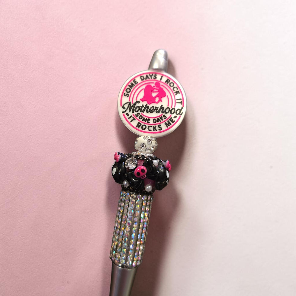 Thumbnail: Motherhood Rocks Beaded Pen — additional product view 2