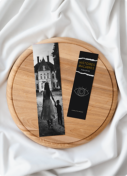 Mockup marque page d'Histoires macabres : Paradoxe
