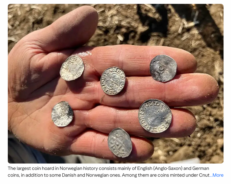 2 Detectorists Found 2,970 Viking Silver Coins