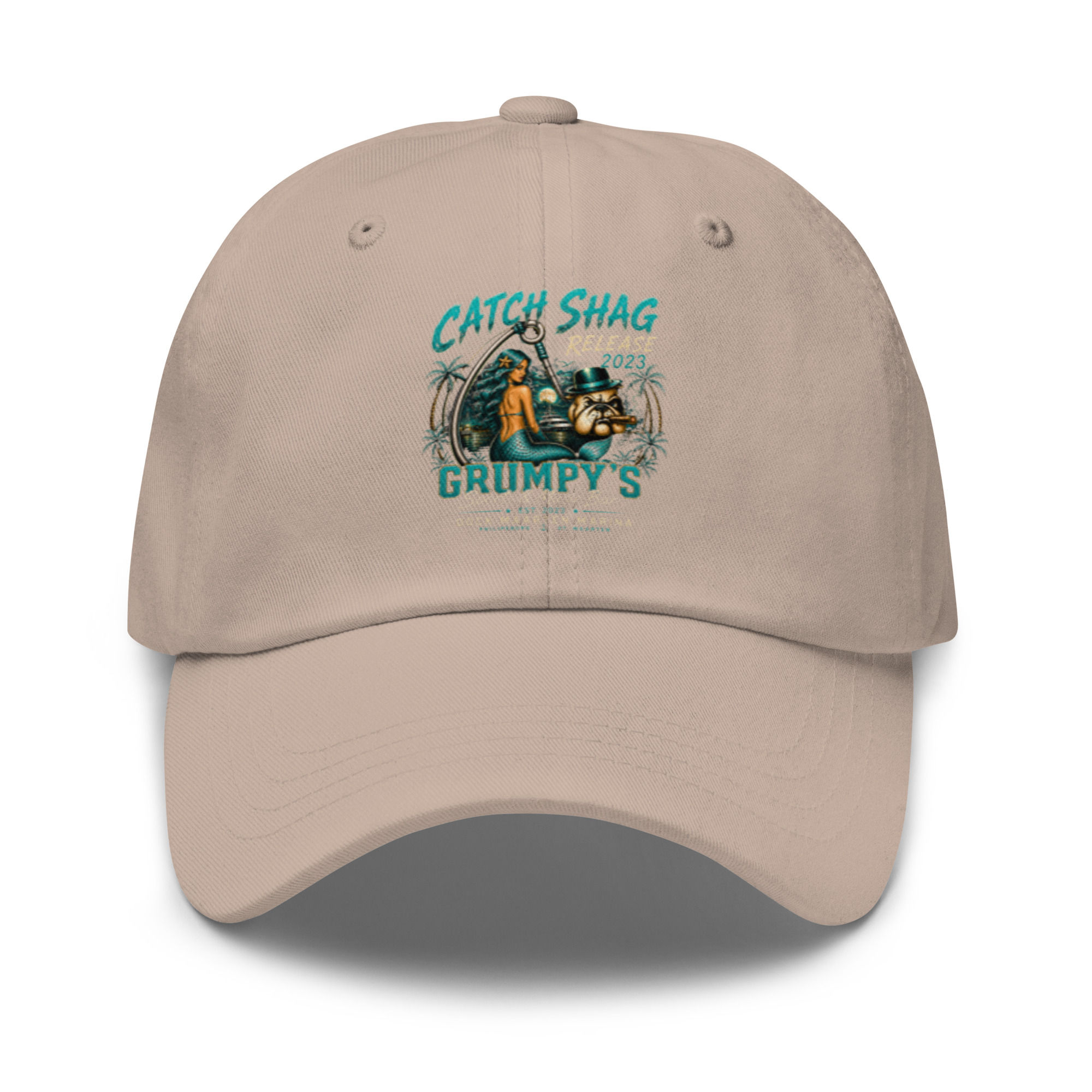 Grumpy's Unisex Cap - Catch Shag Release 6 - Stone