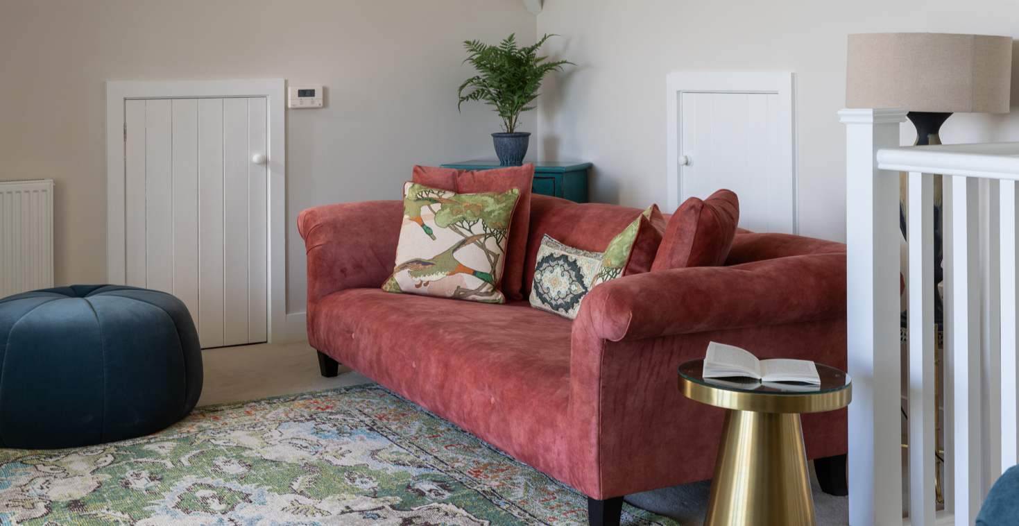 Cornish Gems Interiors Bespoke Sofa at Jackdaws