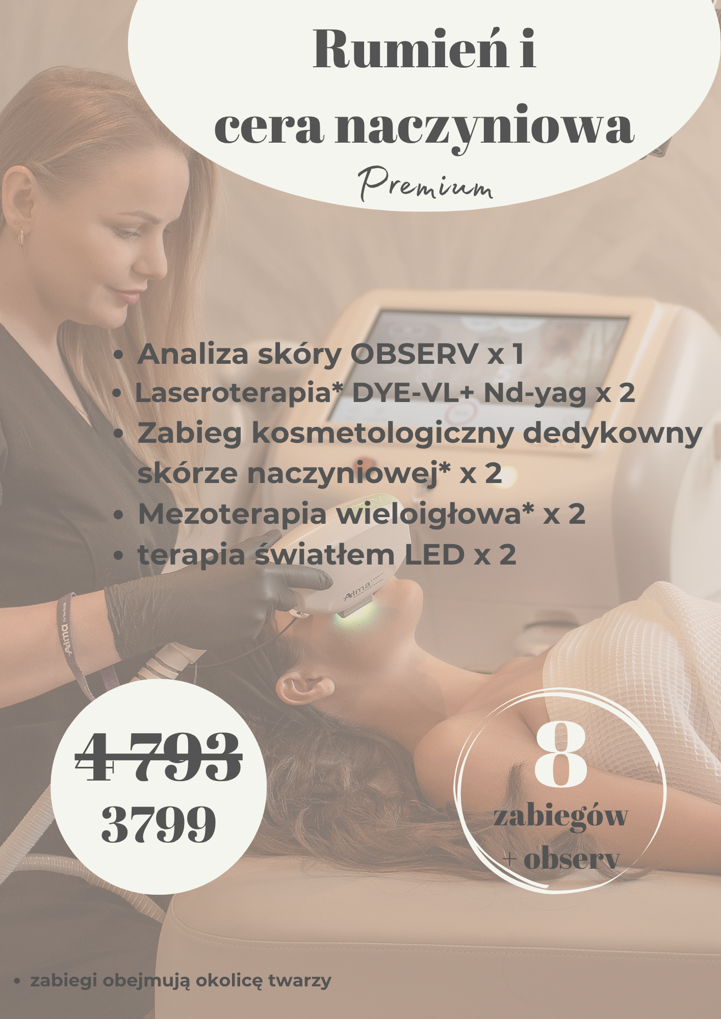 PAKIET WIOSNA-Rumień i cera naczyniowa PREMIUM