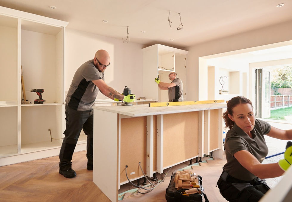 your english level is good enough to install a kitchen