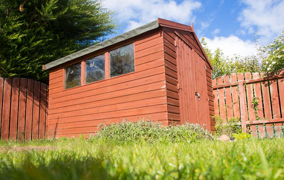 your english level is good enough to build a shed