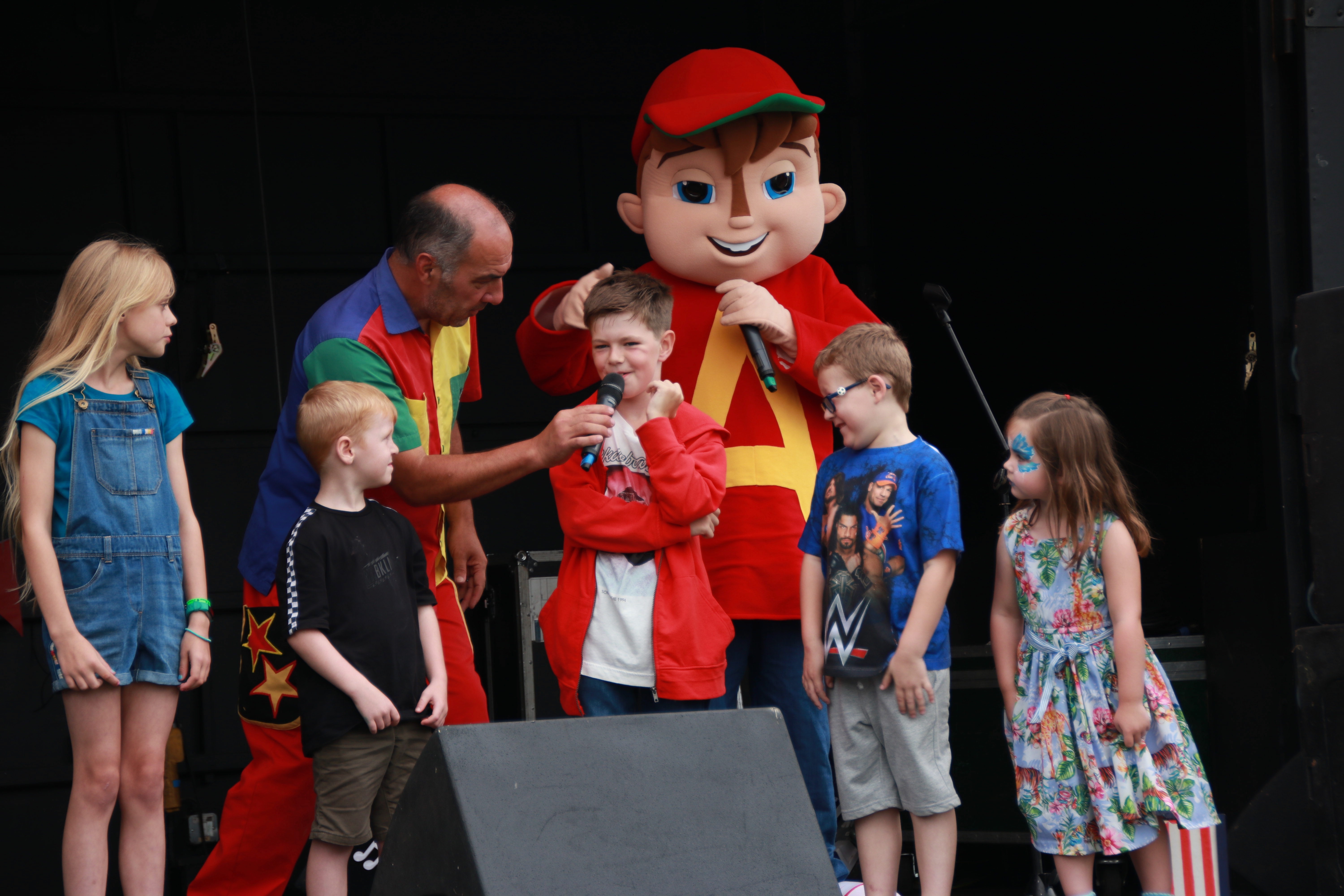Kids join in