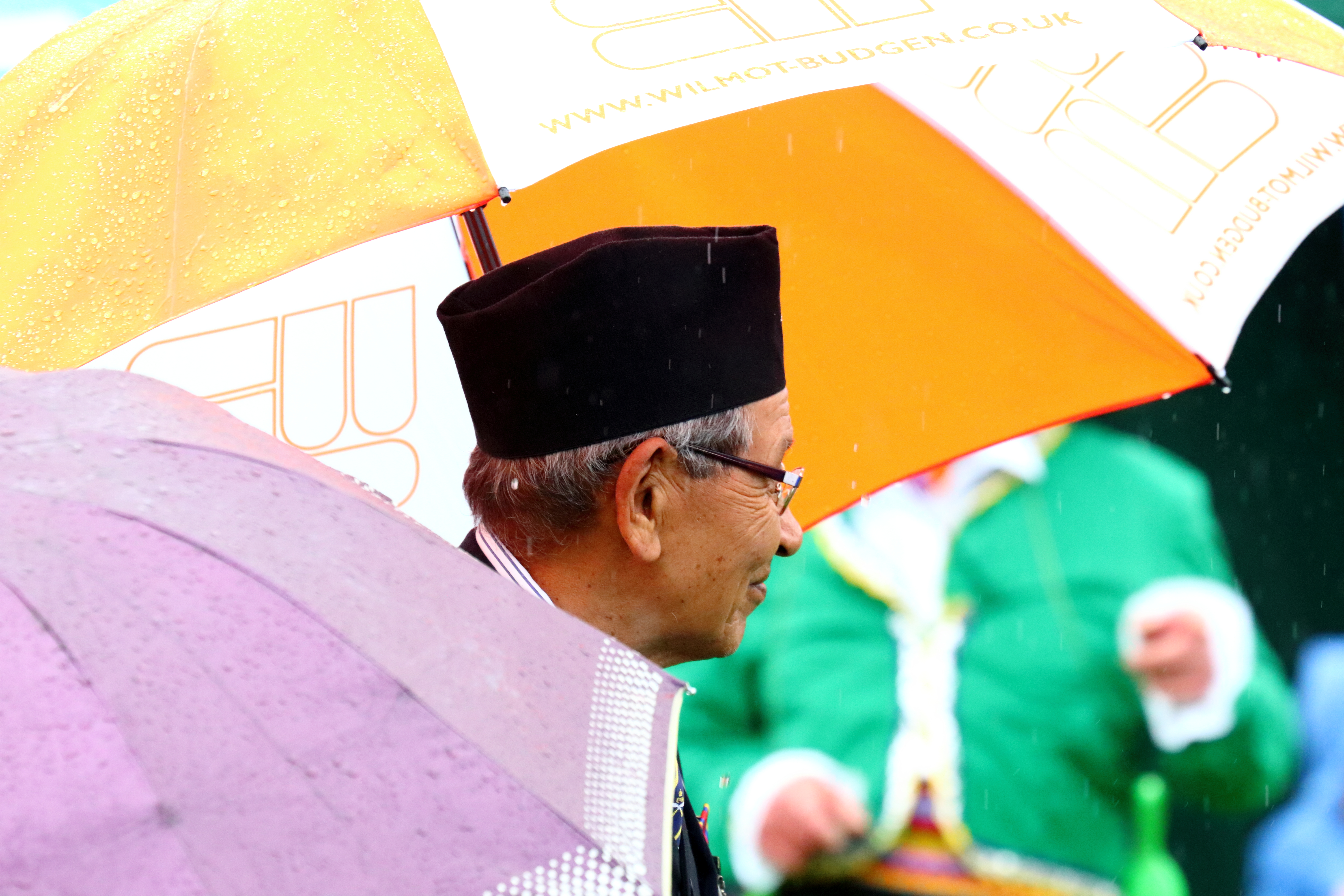 Singing in the rain