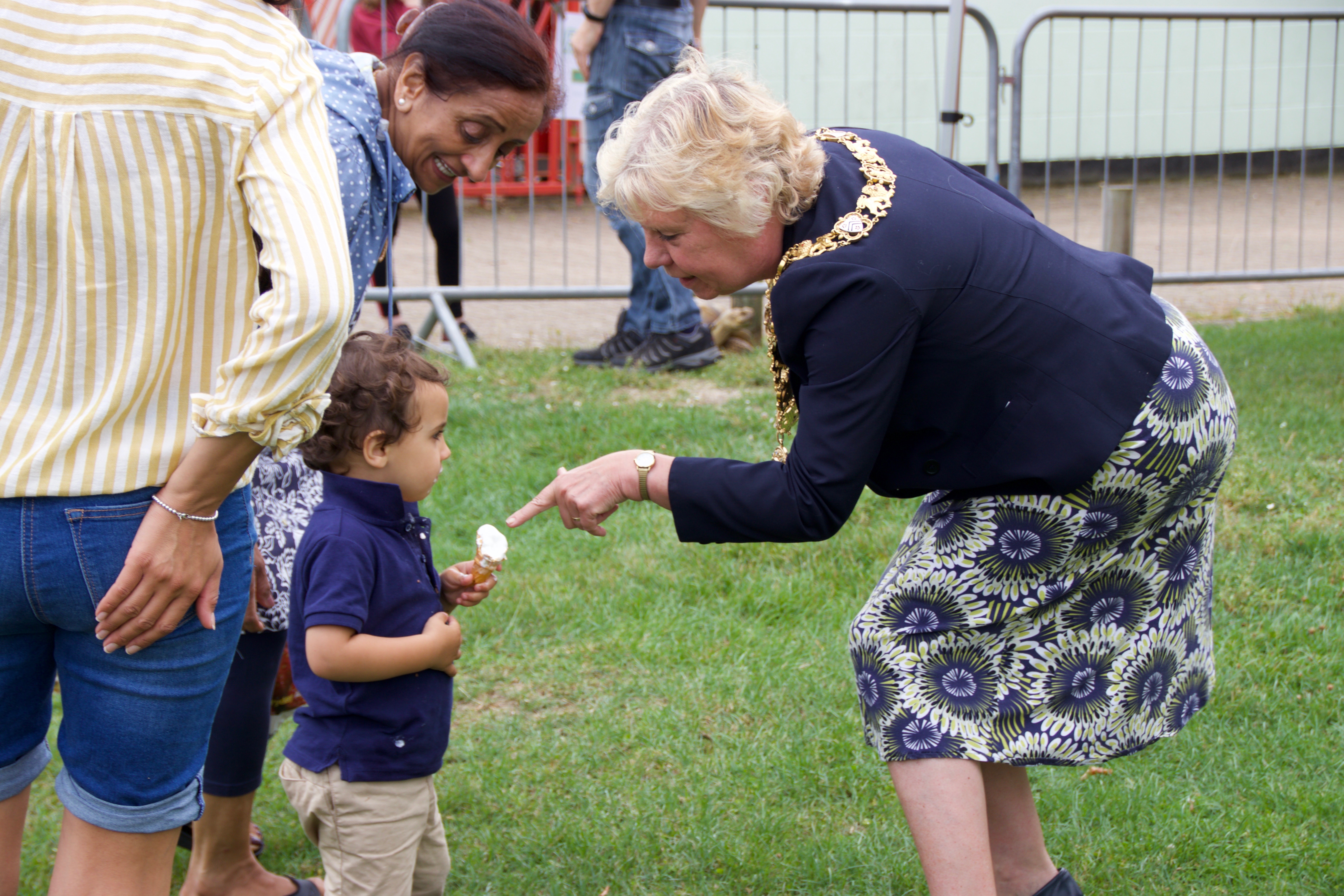 The Mayoress wants a lick?