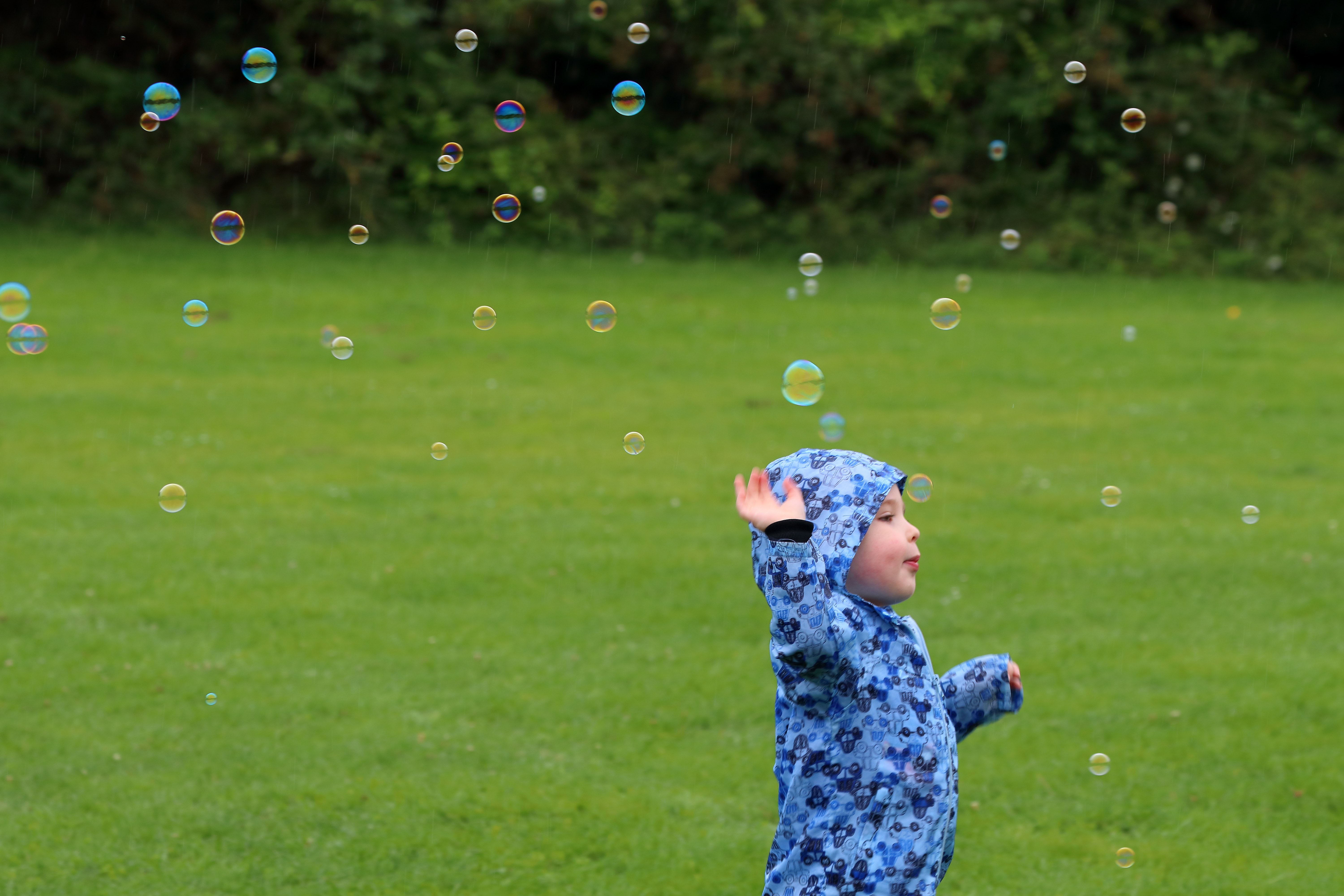 Raining Bubbles