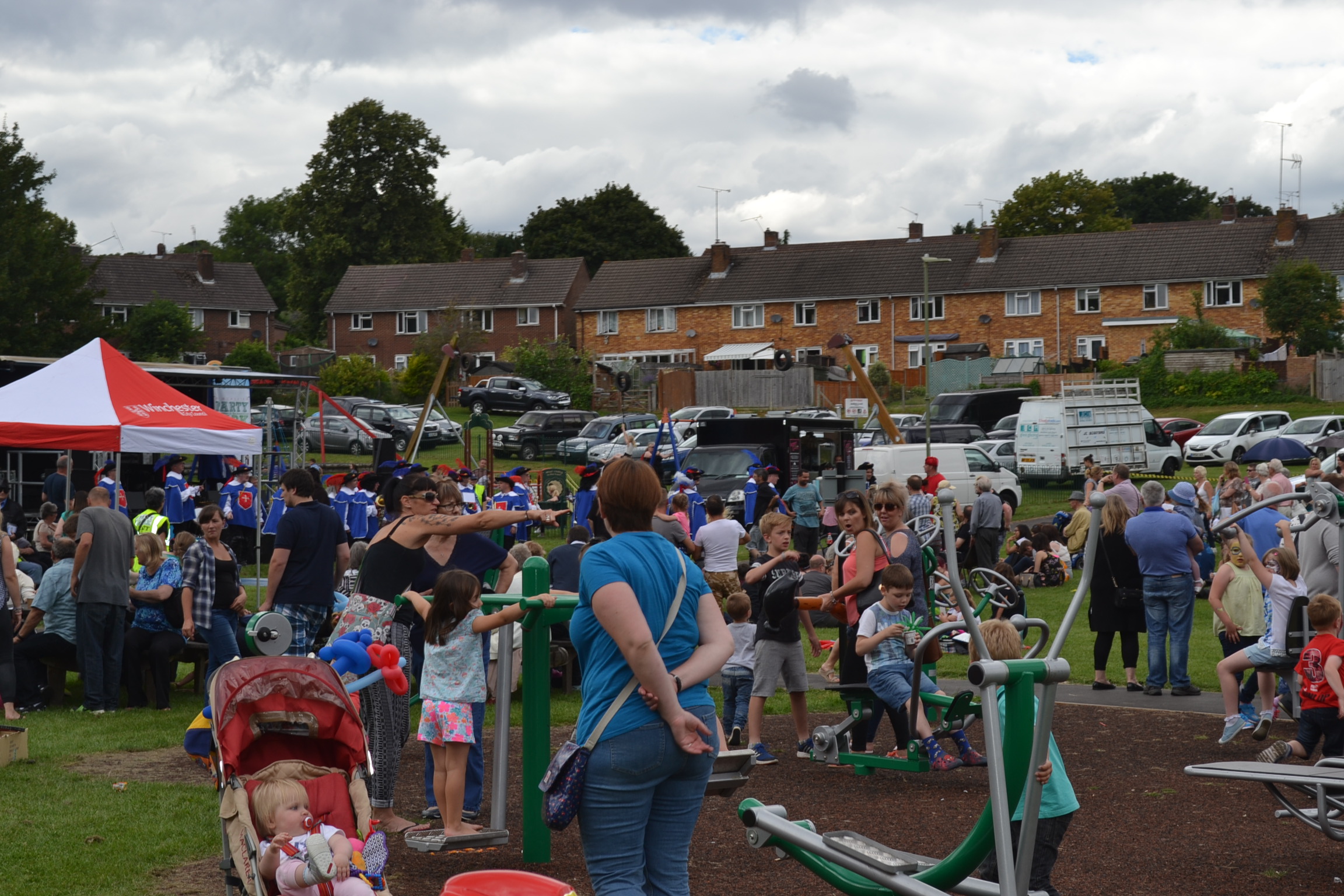 Crowd scene