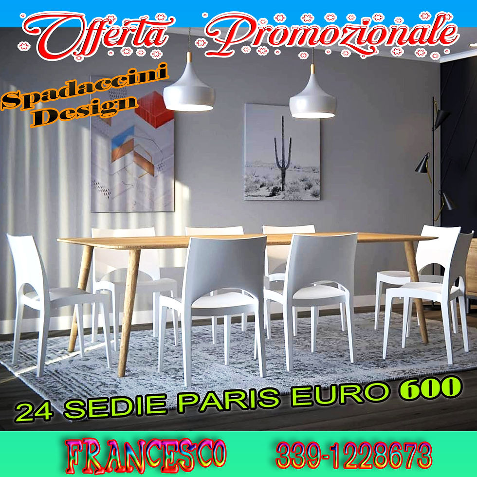 SEDIA PARIS Certificata