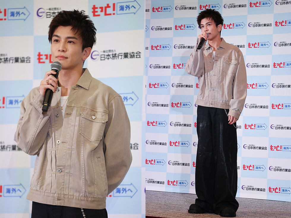 岩田剛典「事務所の後輩と早朝から観戦」ワールドカップの熱狂を明かす!JATA海外旅行アンバサダーとして『海外旅行2000万人に向けた共同記者会見』に登壇(写真16枚・動画有)