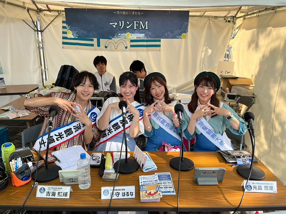 第42回横浜開港祭親善大使:井田絢子さん・光島悠里さん