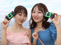 『写ルンです』GUIDEBOOKのモデルを、川副心愛、村田景菜が担当