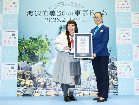 歴史的快挙！『渡辺直美 (20) in 東京ドーム』大盛況で終演！女性ソロコメディアンによるコメディーショーで販売チケット最多枚数【44,356枚】を記録しギネス世界記録™に認定