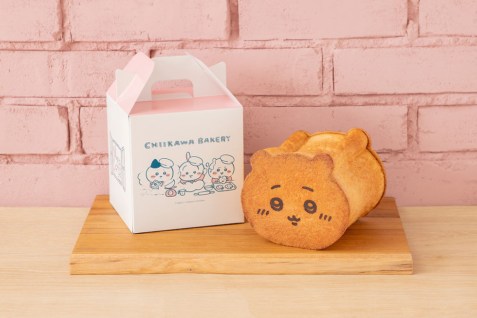 ●ちいかわ食パン 税込950円 はちみつが練りこまれたほんのり甘いちいかわ食パン