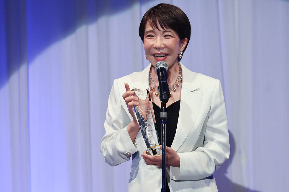 高市早苗内閣総理大臣が『第37回 日本ジュエリーベストドレッサー賞』に登壇!母の形見の真珠への想いとリーダーとしての覚悟を語る