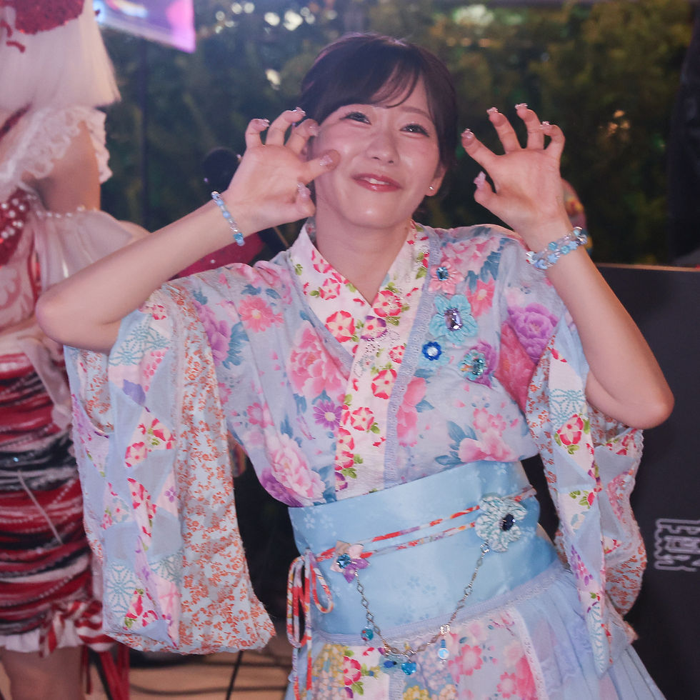 真中まな(FRUITS ZIPPER)が浴衣姿で登場！東急プラザ原宿「ハラカド」新ナイトマーケット『原宿可愛夜市』オープニングレセプションをレポート（写真17枚・動画有）【8/20〜30開催】