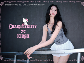 【チェリー×チャーミーキティ🍒】韓国発『KIRSH』がY2Kムード漂う限定コラボコレクションを原宿旗艦店で発売！