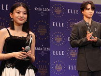 出口夏希、木戸大聖ら今年注目の俳優が受賞。「ELLE CINEMA AWARDS 2025」受賞式。誕生日の木戸大聖にサプライズケーキ登場のシーンも！（写真20枚）