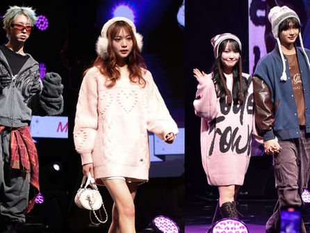 MON7A、代田萌香（もちゅ）、“かなりの”カップル（河村叶翔＆相場星音）ABEMA『今日、好きになりました。』が集結【学生ランウェイ 2025 WINTER】