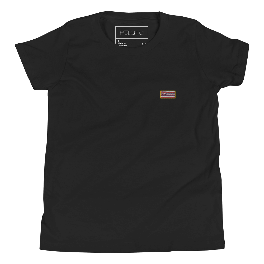 Youth Hae Hawai'i Embroidered Tee