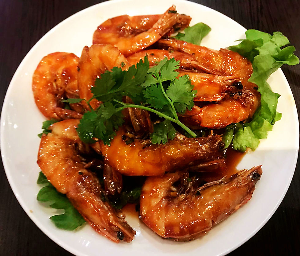 24 Grand Crevettes sauté | 豉油皇大虾碌 | Shrimps