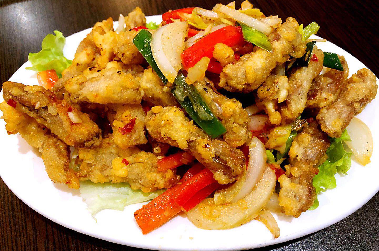 520 Cuisses de grenouilles au sel et au poivre | 椒盐田鸡腿 | Frog's legs salt pepper