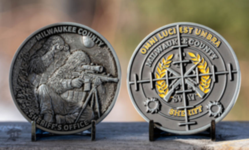Milwaukee County SWAT Sniper coin