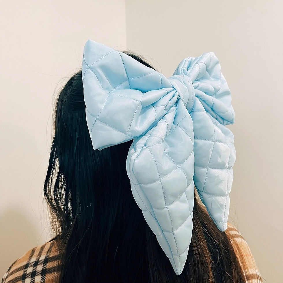 Thumbnail: Pastel Jumbo Puffer Bows