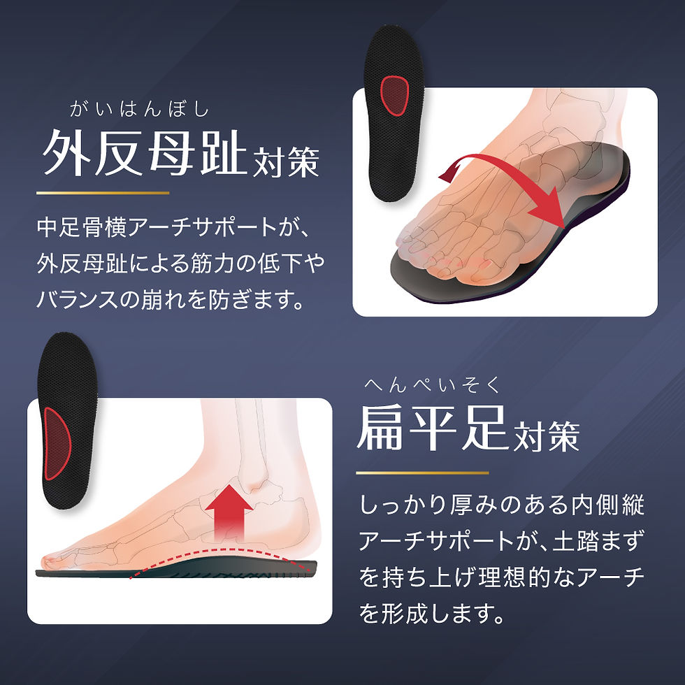 サムネイル： ARUKU姿勢整えインソール