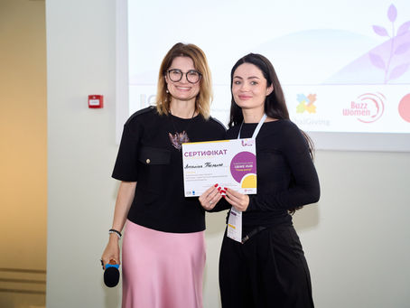U&WE HUB надав грант 35 000 гривень: переможницею стала засновниця бренду «Алло, Лосось»